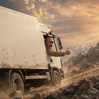 Just a truck driver