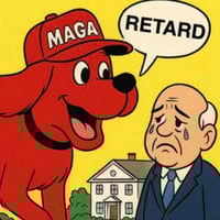 Clifford The Big MAGA Dog