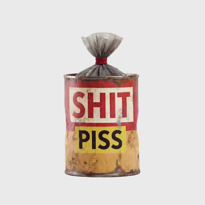 Shit Piss Skin Can