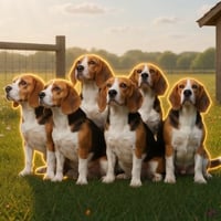 #SaveTheBeagles logo