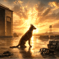 The Dog Who Waited logo