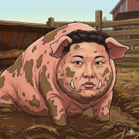 살찐 못생긴 돼지