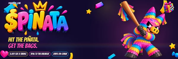 Piñata banner