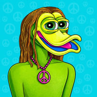 Peace Duck by Matt Furie