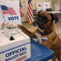 Maya the Voter Fraud Dog