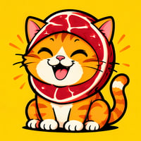 meme + cat =