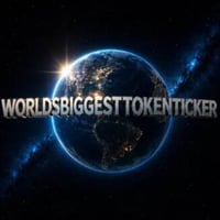 Worlds Biggest Token Ticker