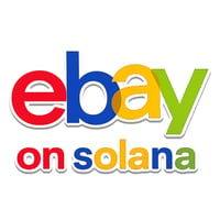 eBay on Solana logo