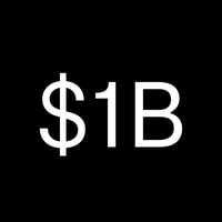 $1B