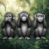 Three Wise Monkeys