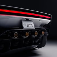 Flying Tesla Roadster