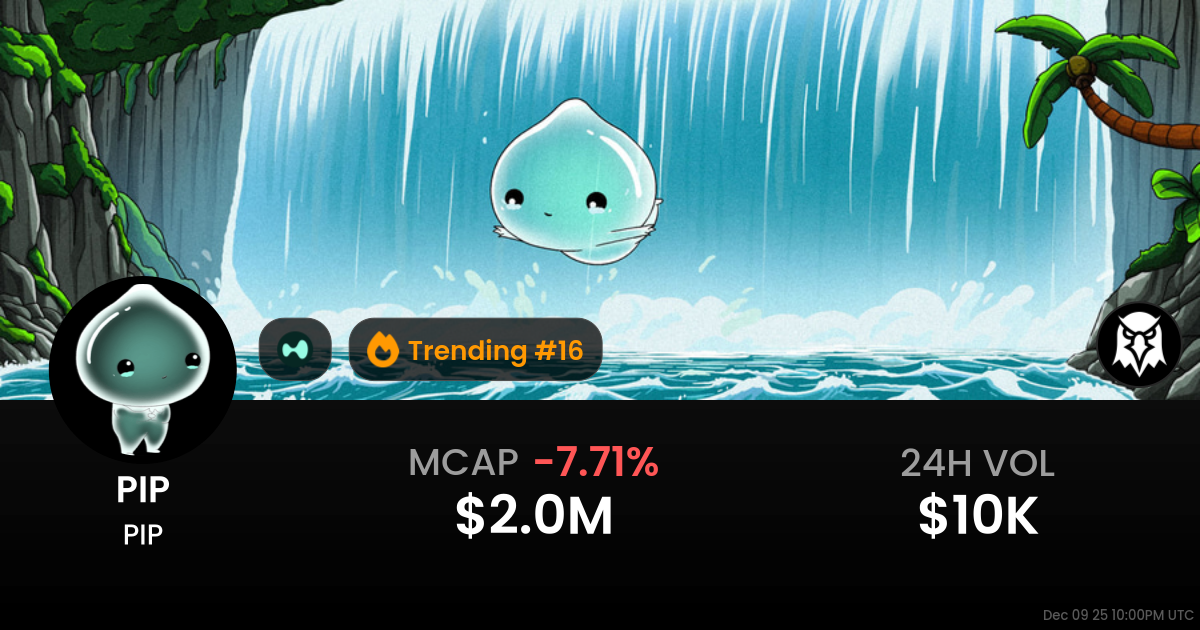 PIP $11.48 - PIP / USDC on Hyperliquid / Hyperliquid - DEX Screener